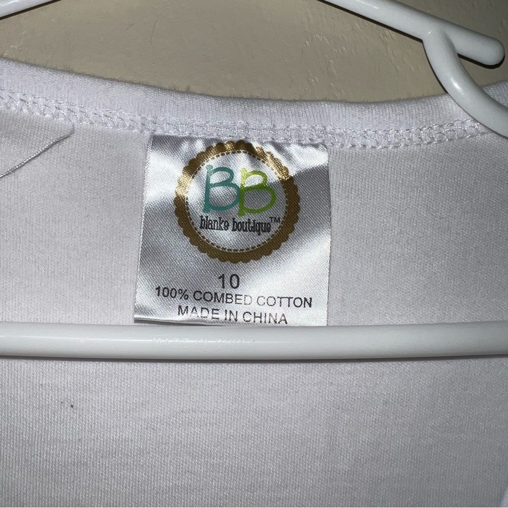 NWOT White Ruffle Layering Top - Picture 2 of 3